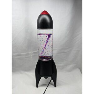 Vintage Kenart Cyclone Tornado Water Lamp Rocket Ship – Space Decor- Retro
